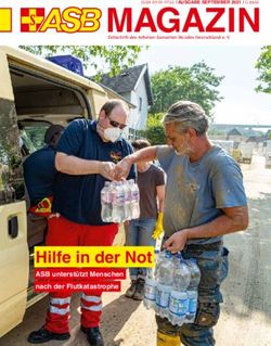 MAGAZIN - Hilfe in der Not ASB unterst&uuml;tzt Menschen nach der Flutkatastrophe - ASB M&uuml;nchen