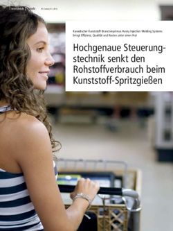 Hochgenaue Steuerung-stechnik senkt den Rohstoffverbrauch beim Kunststoff-Spritzgießen