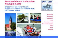 Bootsverleih und Yachthafen Neuruppin 2018 - Erleben und entdecken Sie die Ruppiner und Berliner Seenlandschaft mit unseren Booten