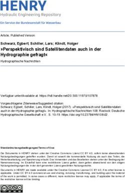 "Perspektivisch sind Satellitendaten auch in der Hydrographie gefragt" - HENRY