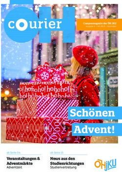 Sch&ouml;nen Advent! Veranstaltungen & Adventm&auml;rkte - ab Seite 04 - &Ouml;H JKU