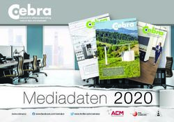 Mediadaten 2020 www.facebook.com/cebrabiz www.twitter.com/cebrabiz - C.ebra