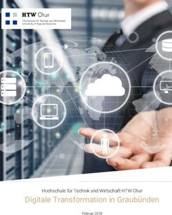 Digitale Transformation in Graub&uuml;nden - Hochschule f&uuml;r Technik und Wirtschaft HTW Chur - Kanton Graub&uuml;nden