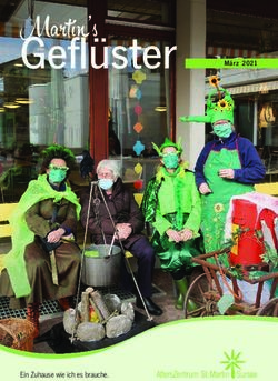 Gefl&uuml;ster M&auml;rz 2021 - Alterszentrum St. Martin