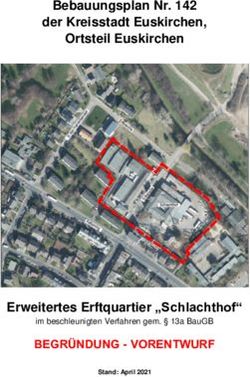 Bebauungsplan Nr. 142 der Kreisstadt Euskirchen, Ortsteil Euskirchen - Erweitertes Erftquartier "Schlachthof" BEGR&Uuml;NDUNG - VORENTWURF