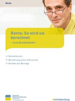 Rente: So wird sie berechnet- neue Bundesl&auml;nder - Rente