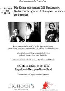 Die Komponistinnen Lili Boulanger, Nadia Boulanger und Grazyna Bacewicz im Portrait - WIR IST PLURAL