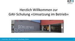Herzlich Willkommen zur GAV-Schulung "Umsetzung im Betrieb" - Dezember 2019, Zentrum Schluefweg, Kloten