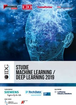 Studie Machine Learning / Deep Learning 2019 - Platin-Partner - Tech Data ...