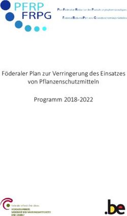 F&ouml;deraler Plan zur Verringerung des Einsatzes von Pflanzenschutzmitteln Programm 2018-2022 - Fytoweb
