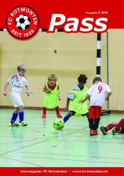 Pass - Herausgeber FC Rotmonten www.fcrotmonten.ch