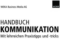 KOMMUNIKATION HANDBUCH - Mit lehrreichen Praxistipps und -tricks - WEKA Business Media AG