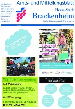 Brackenheim Amts- und Mitteilungsblatt - Heuss-Stadt - Stadt Brackenheim
