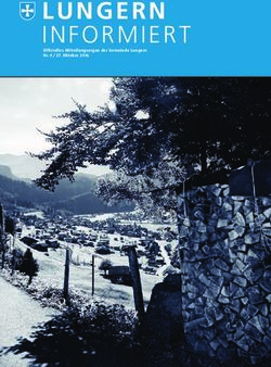 LUNGERN INFORMIER T - Gemeinde Lungern