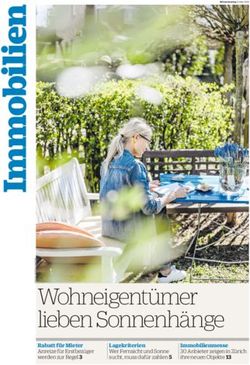 Wohneigent&uuml;mer liebenSonnenh&auml;nge - SVIT Immobilien-Messe