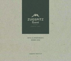 HOTEL & APPARTEMENTS SOMMER 2018