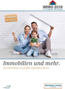 Immobilien und mehr - IMMO 2018 - Pforzheimer Zeitung