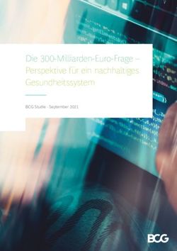 Die 300-Milliarden-Euro-Frage - Perspektive f&uuml;r ein nachhaltiges Gesundheitssystem - BCG Studie September 2021 - Boston ...