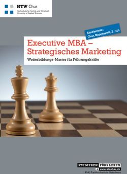 Executive MBA - Strategisches Marketing - Weiterbildungs-Master f&uuml;r F&uuml;hrungskr&auml;fte