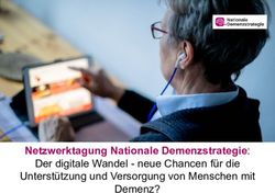 Netzwerktagung Nationale Demenzstrategie: Der digitale Wandel - neue Chancen f&uuml;r die Unterst&uuml;tzung und Versorgung von Menschen mit
