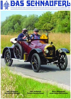 DAS SCHNAUFERL - ASC-Treffpunkt ASC-Präsidium - Allgemeine Schnauferl-Club