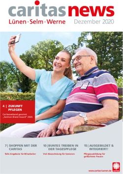News Dezember 2020 - Caritasverband L&uuml;nen