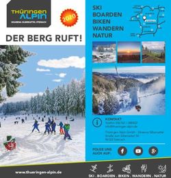 DER BERG RUFT! - TH&Uuml;RINGEN ALPIN
