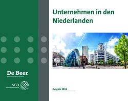 Unternehmen in den Niederlanden - Ausgabe 2018 - De Beer - Accountants ...
