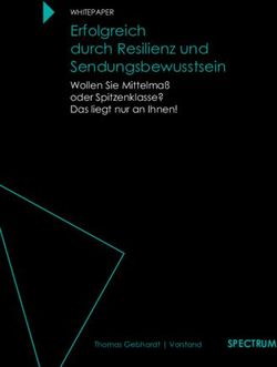 Erfolgreich durch Resilienz und Sendungsbewusstsein - Wollen Sie Mittelma&szlig; oder Spitzenklasse? Das liegt nur an Ihnen! - Spectrum AG