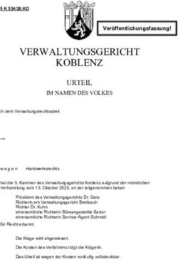 VERWALTUNGSGERICHT KOBLENZ - URTEIL IM NAMEN DES VOLKES - rlp.de