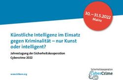 K&uuml;nstliche Intelligenz im Einsatz gegen Kriminalit&auml;t - nur Kunst oder intelligent? - Jahrestagung der Sicherheitskooperation Cybercrime 2022