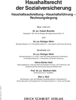Haushaltsrecht der Sozialversicherung - Haushaltsaufstellung - Haushaltsf&uuml;hrung - Rechnungslegung