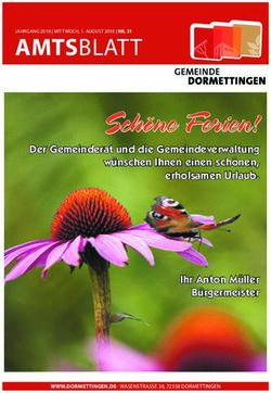 Sch&ouml;ne Ferien! AMTSBLAtt - Gemeinde Dormettingen