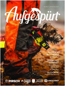 IM DR&Uuml;CK-JAGDFIEBER JAGDHUND VERMISST - Schnelles Auffinden nach der Jagd JAGDOPTIK - Jagderleben