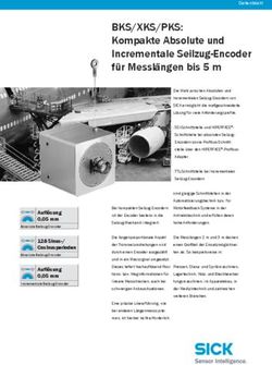 BKS/XKS/PKS: Kompakte Absolute und Incrementale Seilzug-Encoder für Messlängen bis 5