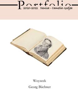 Portfolio - Woyzeck Georg B&uuml;chner - 2020-2021 Denisa - Camelia Godjea - Knowunity