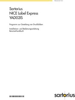 Sartorius NICE Label Express - YAD02IS Programm zur Gestaltung von Druckbildern Installations- und Bedienungsanleitung Benutzerhandbuch