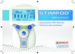 NMS 410/450X Quantitativer NMT-Monitor Pr&auml;zisions-Nervenlokator - Xavant Technology