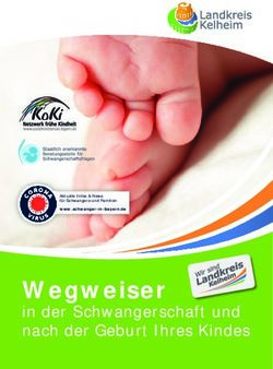 Wegweiser in der Schwangerschaft und nach der Geburt Ihres Kindes - Landkreis Kelheim