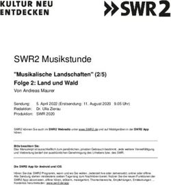 SWR2 Musikstunde "Musikalische Landschaften" (2/5) Folge 2: Land und Wald