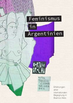 Feminismus in Argentinien - Erfahrungen einer internationalen Begegnung in Buenos Aires - Die Falken