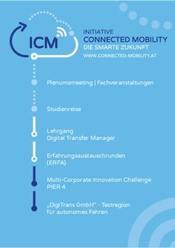 Plenumsmeeting | Fachveranstaltungen Studienreise Lehrgang Digital Transfer Manager Erfahrungsaustauschrunden - (ERFA) Multi-Corporate Innovation ...