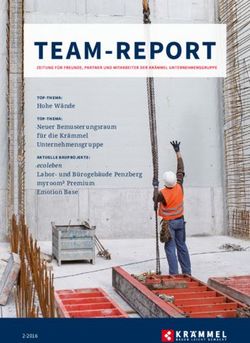 TOP-THEMA: Hohe Wände - TOP-THEMA: Krämmel Bau