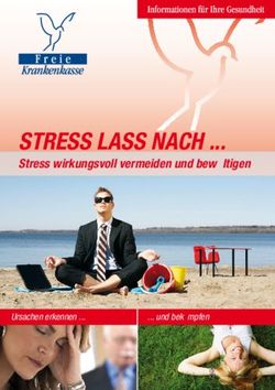 STRESS LASS NACH ... Stress wirkungsvoll vermeiden und bew&auml;ltigen - Ursachen erkennen ...