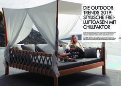 DIE OUTDOOR-TRENDS 2019: STYLISCHE FREI-LUFTOASEN MIT CHILLFAKTOR - Betongold Journal