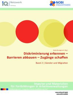Diskriminierung erkennen - Barrieren abbauen - Zug&auml;nge schaff en - Basis und ...