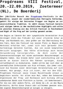 Progdreams VIII Festival, 20.-22.09.2019, Zoetermeer (NL), De Boerderij