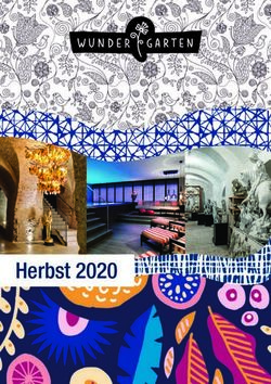 Herbst 2020 - Wundergarten Verlag