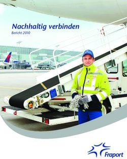 Nachhaltig verbinden Bericht 2010