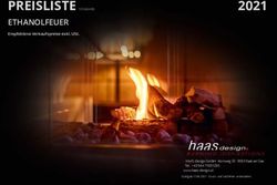 PREISLISTE ETHANOLFEUER 2021 - Haas-Design